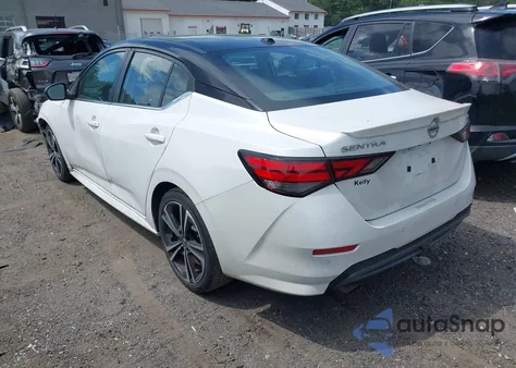 2021 Nissan Sentra Sr Xtronic Cvt из США, поврежденный, VIN 3N1AB8DV2MY237073